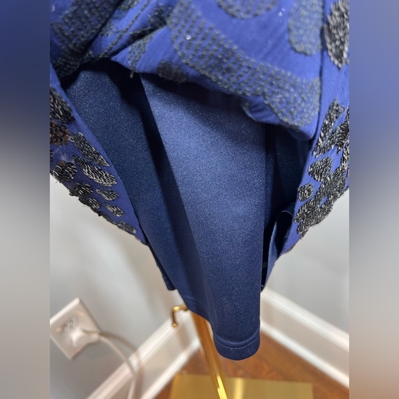 EUC Aidan Mattox Floral Sequin Dress - Picture 9 of 12